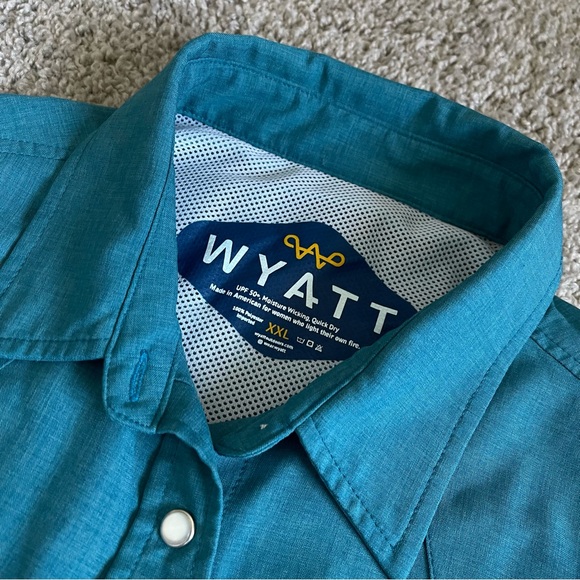 Wyatt Outdoors The Cassidy Embroidered Pearl Button Up Shirt - Picture 5 of 9